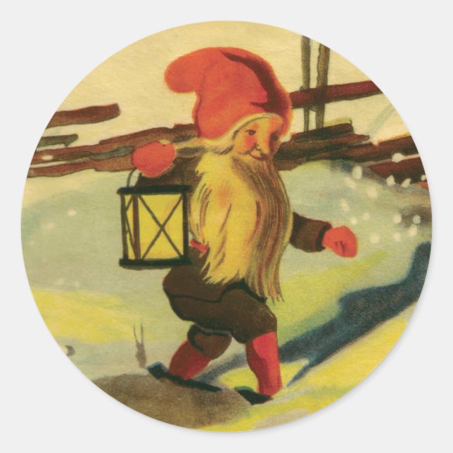 Pegatina Redonda Pegatinas redondos Tomten