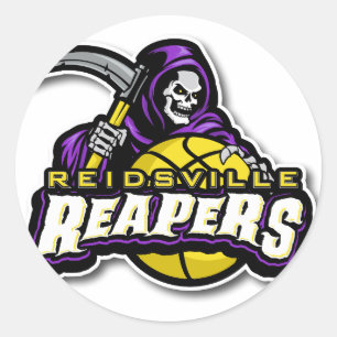 Pegatina Redonda Pegatinas Reidsville Reapers