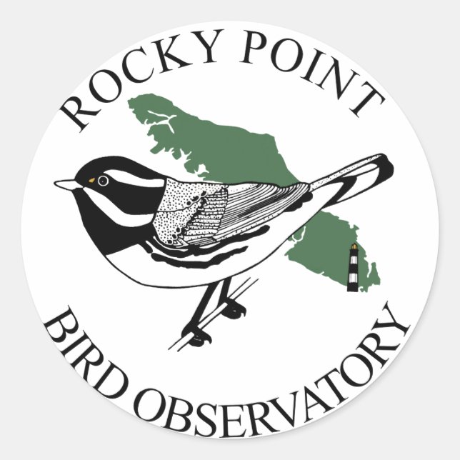 Pegatina Redonda Pegatinas RPBO (Anverso)