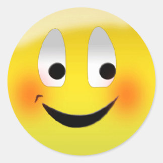 Pegatina Redonda "pegatinas ruborizadores