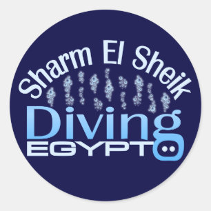 PEGATINA REDONDA PEGATINAS SHARM EL SHEIK