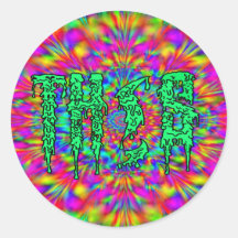 PEGATINAS Trippy Con Logo De TH!S Grime