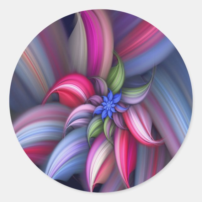 Pegatina Redonda Pegatinas y etiquetas (Anverso)