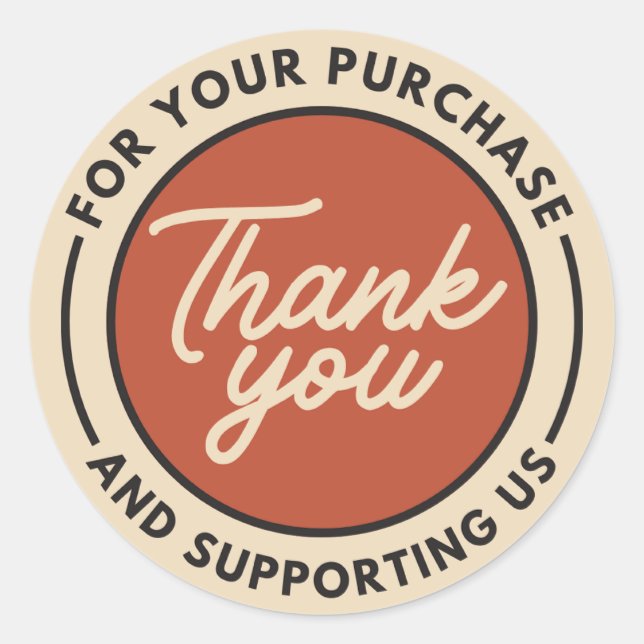 Pegatina Redonda Pegatinas y etiquetas (Anverso)