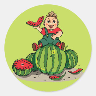 Pegatina Redonda Pegatinas y etiquetas