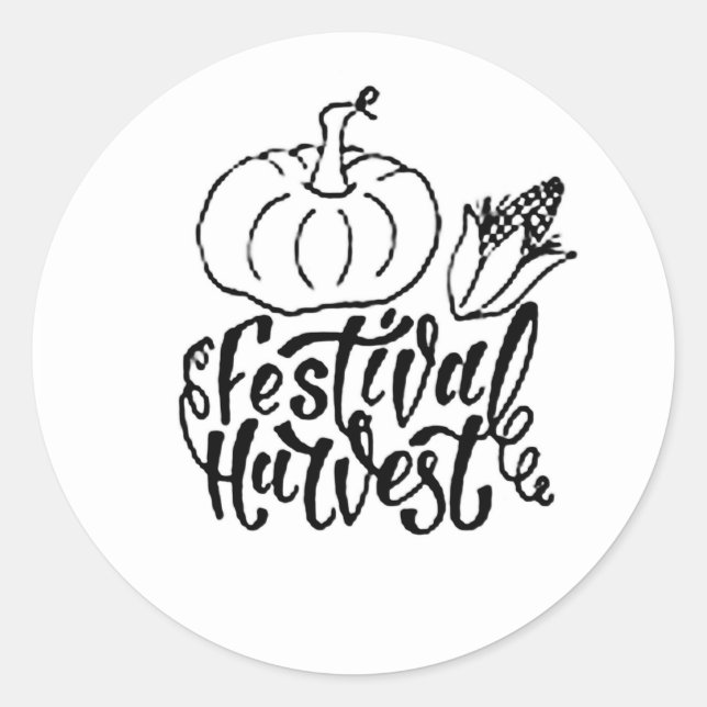 Pegatina Redonda Pegatinas y etiquetas (Anverso)