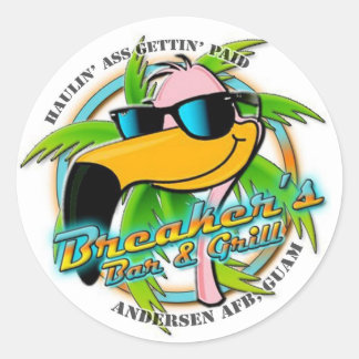 Pegatina Redonda Pegatinas Zap de Breaker (6)