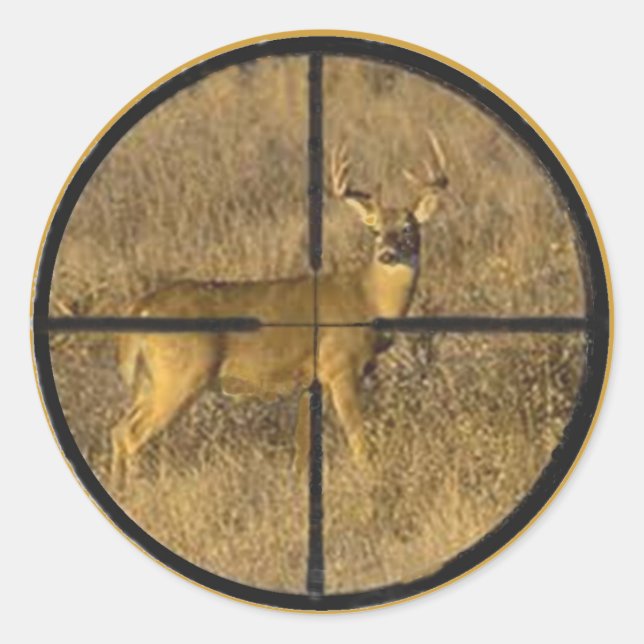 PEGATINA REDONDA PELOS CRUZADOS. (Anverso)