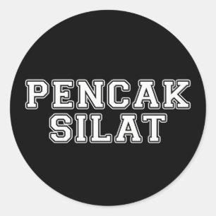Pegatina Redonda Pencak Silat