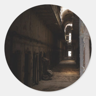 Pegatina Redonda Penitenciaria del Estado Oriental