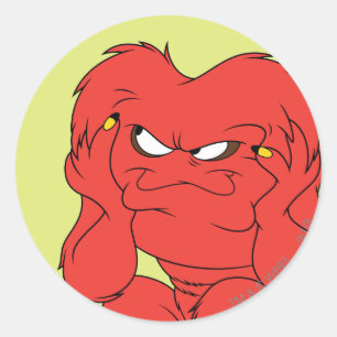 Pegatina Redonda Pensamiento delicado - Color