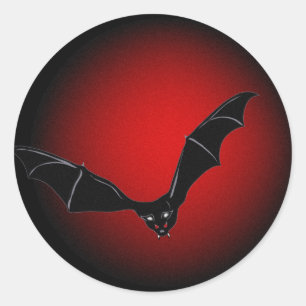 Pegatina Redonda Pensamientos oscuros