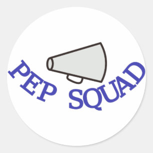 Pegatina Redonda Pep Squad