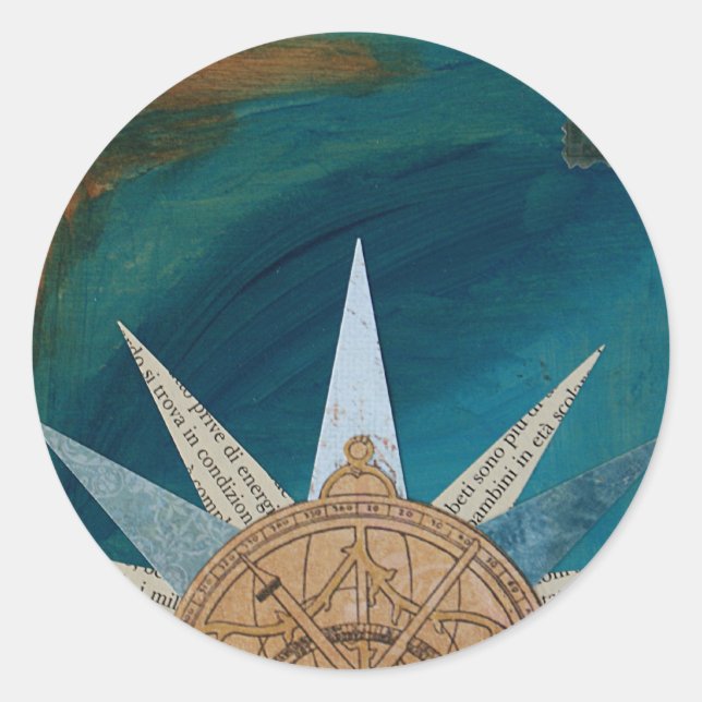 Pegatina Redonda Pequeñas historias 1 (Anverso)