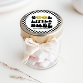 Pegatina Redonda Pequeño Amigo De Guay | Niños Rad Kids 5º cumpleañ