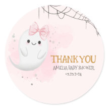 Pequeño Boo Halloween chica fantasma con ducha de 