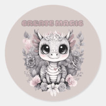 Pequeño Dragón "Crea Mágica" Rosa