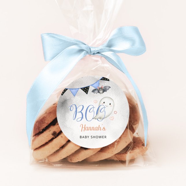 Pegatina Redonda Pequeño novio casi se debe a favor de Baby Shower (Subido por el creador)