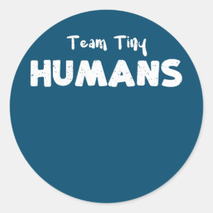 Pegatina Redonda Pequeños testimonios de enfermeras humanas
