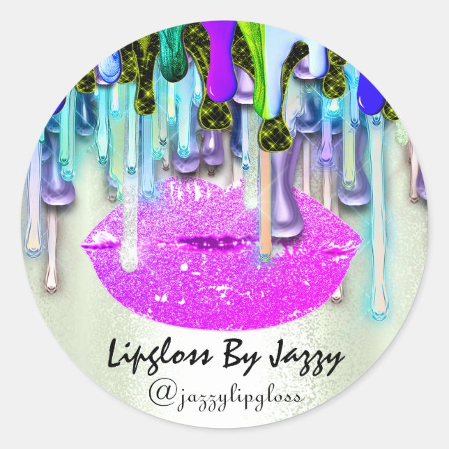 Pegatina Redonda Perforaciones de maquillaje Liglosa Empaquetamient (Anverso)