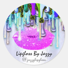 Pegatina Redonda Perforaciones de maquillaje Ligloso Empaque Perfor