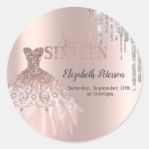 Perforaciones de Purpurina Guay Silver,Dulce de or