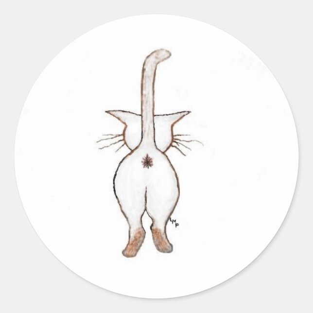 PEGATINA REDONDA PERO ¿QUÉ? (Anverso)