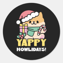 Perro de Navidades Cuadros - Yappy Howlidays