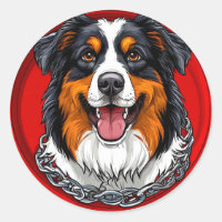 Perro de raza pura genial