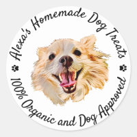 Perro de texto personalizado