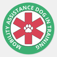 Perro en formación del Servicio de Asistencia para