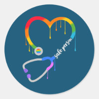Persona Segura Cardiaca Stethoscope Enfermera Médi