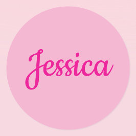 Pegatina Redonda Personalizable de Guay Texto