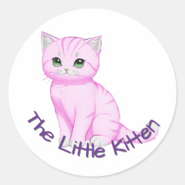 Pegatina Redonda Personalizable Nursery