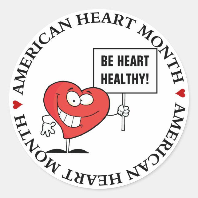 Pegatina Redonda Personalizable Rótulo de eslóganes sanos (Anverso)