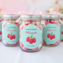 Pegatina redonda personalizada de amor y agradecim