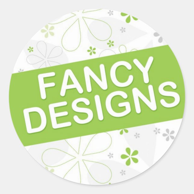 Pegatina Redonda Personalizado (Anverso)