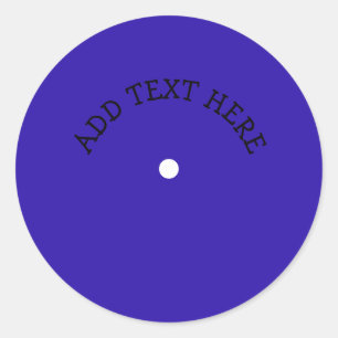 Pegatina Redonda  Personalizado    AlbumPegatina redondeado clásic