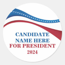 Personalizado añada su propio candidato a la presi