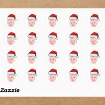 Personalizado Baby Face Foto Santa Hat Navidades