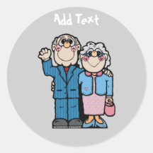 Personalizado de abuelos divertidos y personalizad