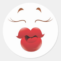 Personalizado de mujer de Kissy Face