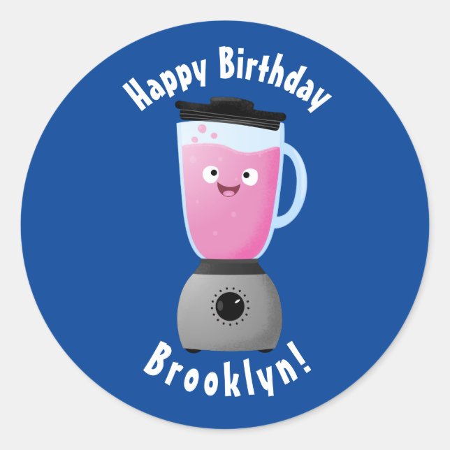 Pegatina Redonda Personalizado de utensilios de cocina para mezclad