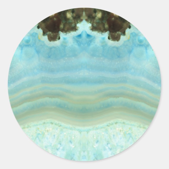 Pegatina Redonda Personalizado en blanco, Moda de moda, celebración (Anverso)