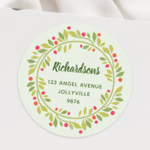 Personalizado Floral Sale Navidades Wreath Direcci