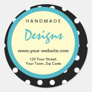 Pegatina Redonda Personalizado hecho a mano por Pegatinas