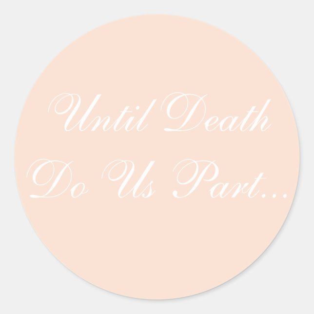 Pegatina Redonda Personalizado Invitar línea (Anverso)