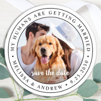 Personalizado Mascota de fotografía Boda Foto Perr