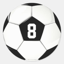 Personalizado número jugador número bola de fútbol