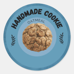Pegatina Redonda Personalizado Oatharina Cookie Labels   Personaliz